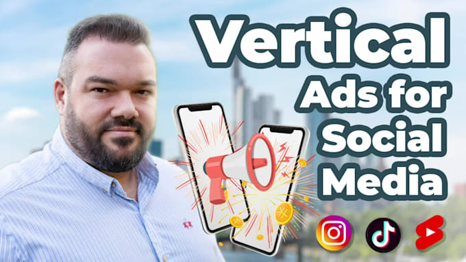 create vertical promo videos for tik tok and instagram ads