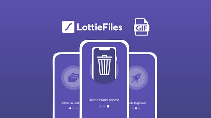 Create a json lottie, gif animation for your app or website by Samo1lyk ...
