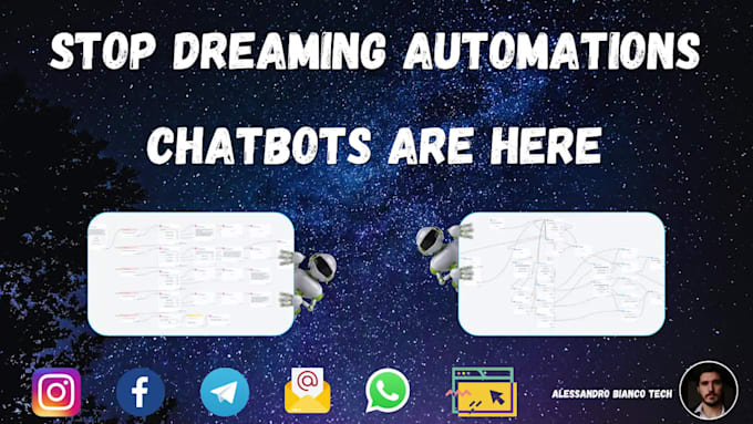 create a chatbot for your social media