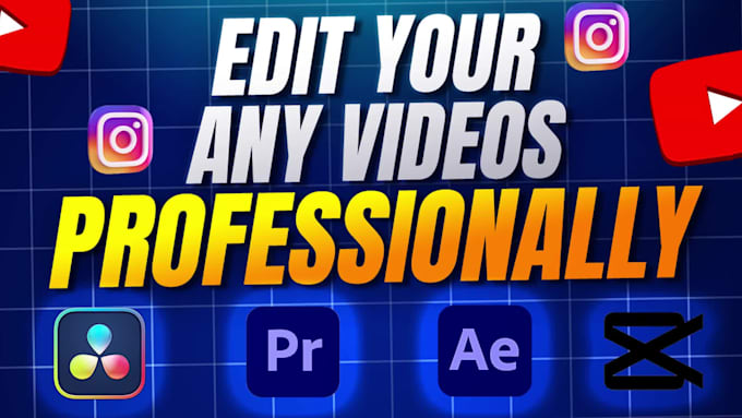 edit your any videos professionally
