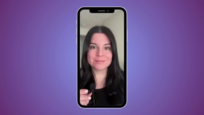 create a natural ugc selfie style video
