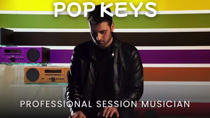 record professional pop piano and hardware synth