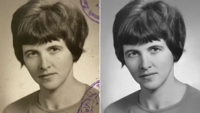 do professional photo restoration