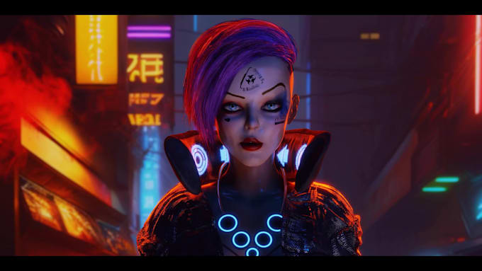 create a 3d or ai animated music video or cinematic trailer