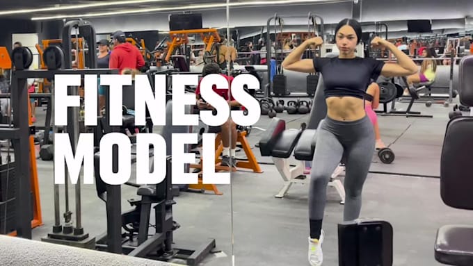 be your female fitness model for photos