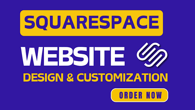 design a modern, high converting squarespace website for your business