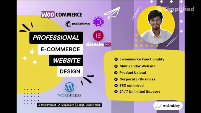 build wordpress ecommerce online store website using woocommerce