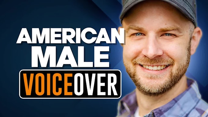 be your professional conversational american english male voiceover actor