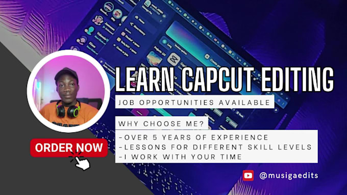 teach you capcut video editing with step by step lessons
