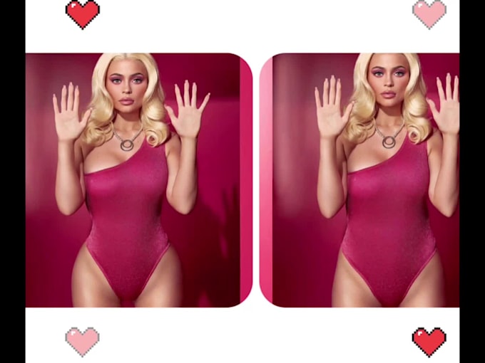 resize and retouch professionally your body