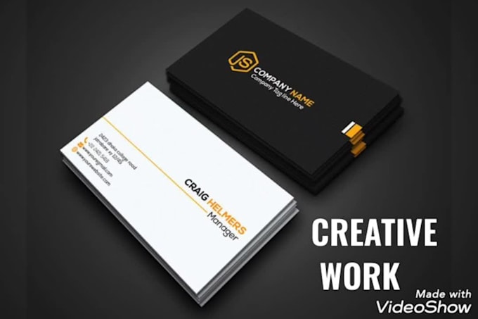 do a  professional business card service