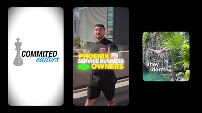 edit short form content for youtube instagram tiktok