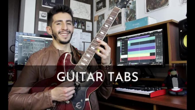 Write professional guitar tabs for you by Huandaig | Fiverr