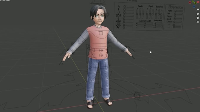 Do rigging in blender and maya by Irfan_setiadi3d | Fiverr