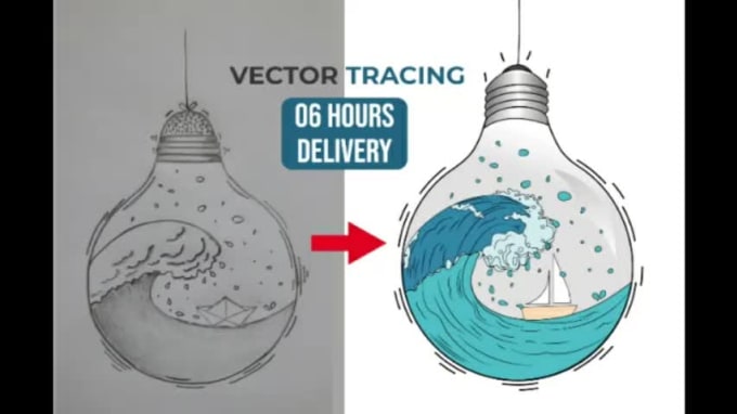 Hire a freelancer to redraw logo, vector trace, or sketch to vector and low image to vector