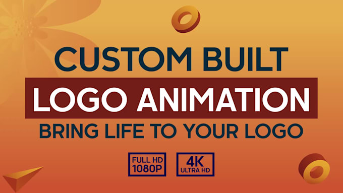 create custom logo animation, youtube intro, gaming, or podcast intro
