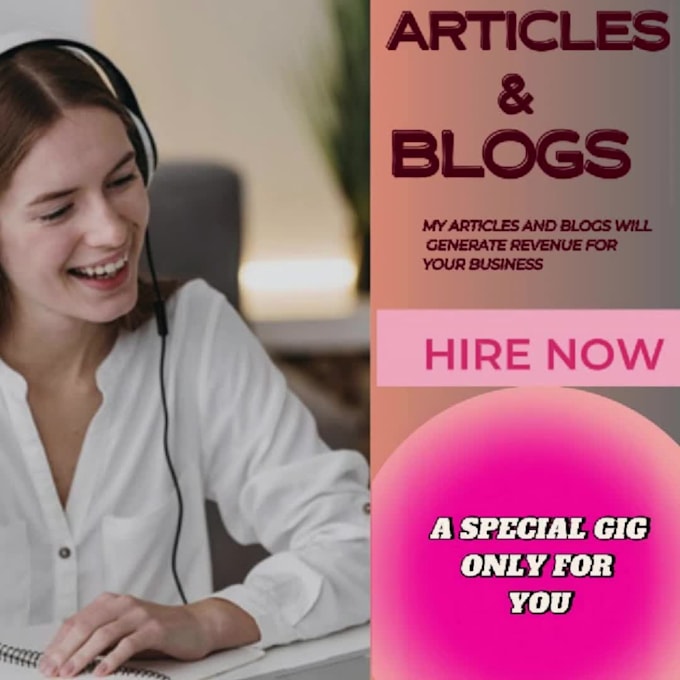 write bulk articles and blogspot