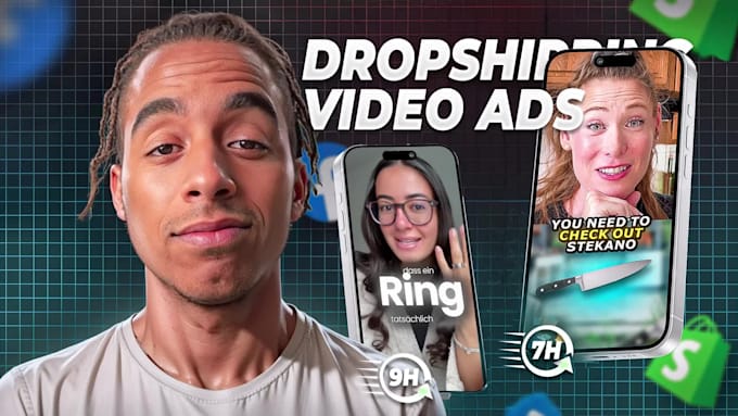 edit shopify dropshipping video ad in 9h