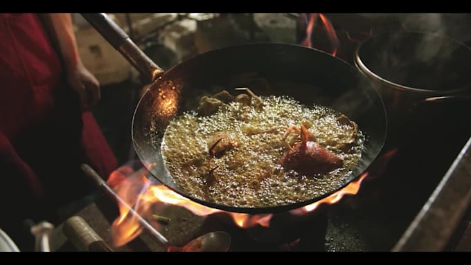 do creative cooking video editing for youtube and social media reels