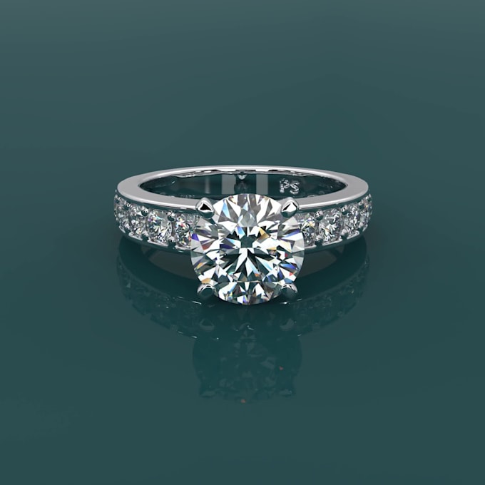 create 3d jewelry design and renders