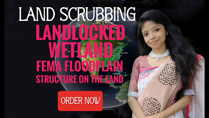 do USA land data scrubbing for real estate land flipping