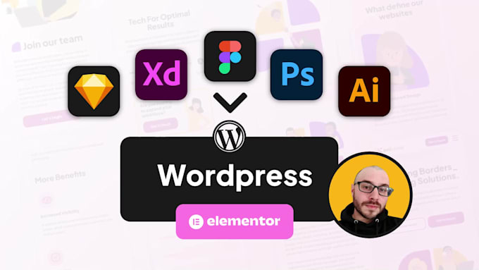 convert your figma design into wordpress website
