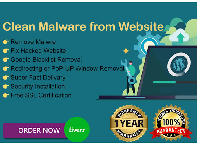 clean malware of your web server