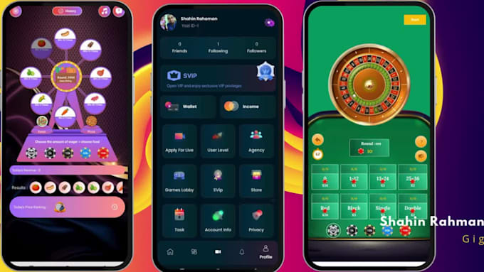 develop a complete video live streaming app for android