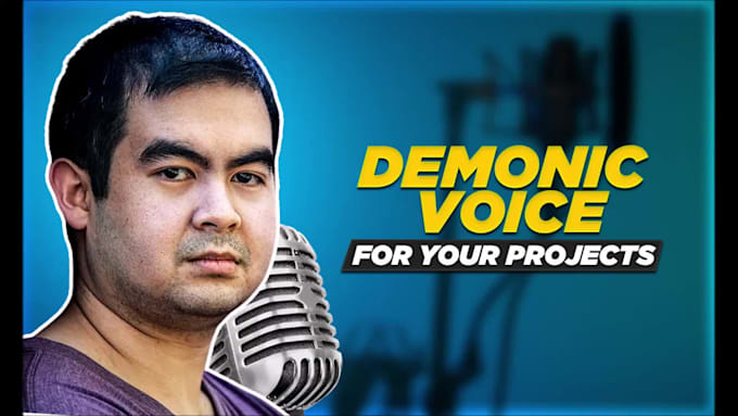 provide a demonic voice for your projects