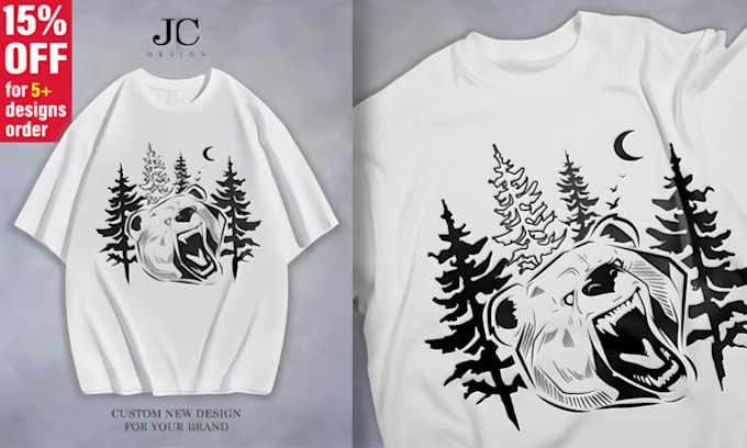 do creative graphic t shirt and streetwear clothing brand design