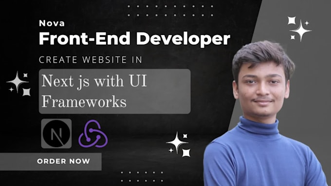 create fast and SEO optimized front end websites using next js