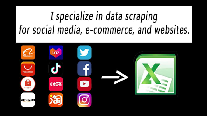 professional data extraction,web scraping services for amazon,lazada,shopee etc