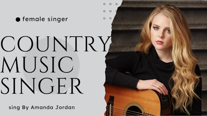 Cover any type of song, country blues rnb, pop, gospel music and ...