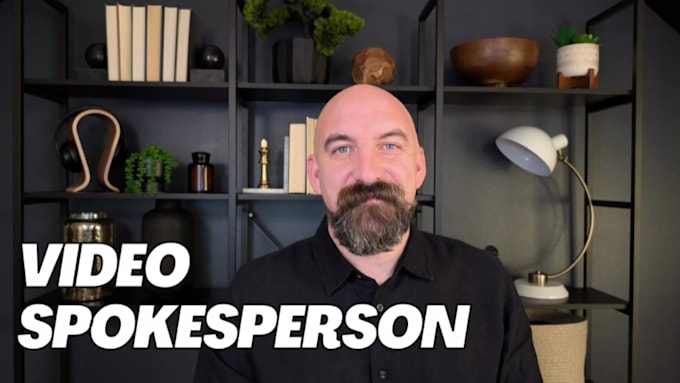 create a male ugc spokesperson video for facebook, instagram or your website