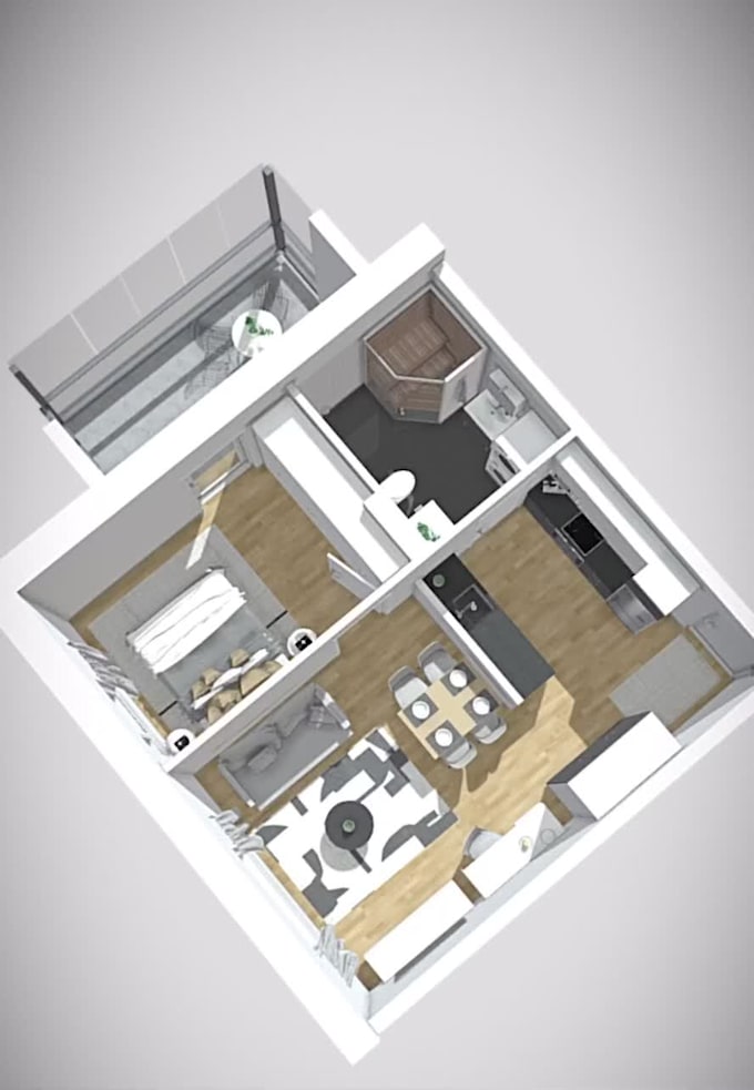design autocad 2d floor plan and architectural floor plan