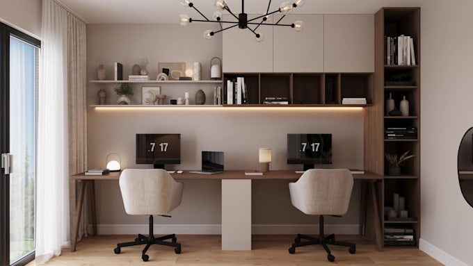 design your office, home office, gaming room interior design