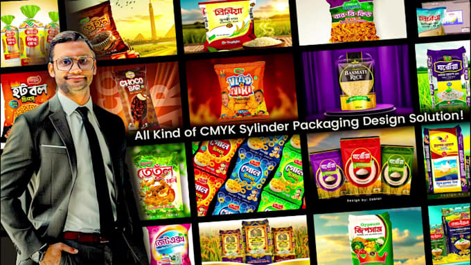 do packaging design with digital cmyk cylinder plate expert