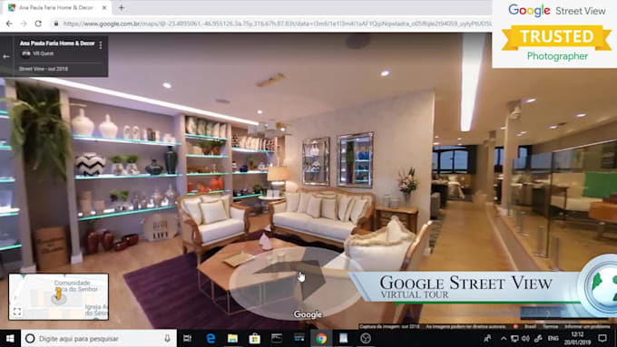create virtual tour  at google maps with your 360 photos
