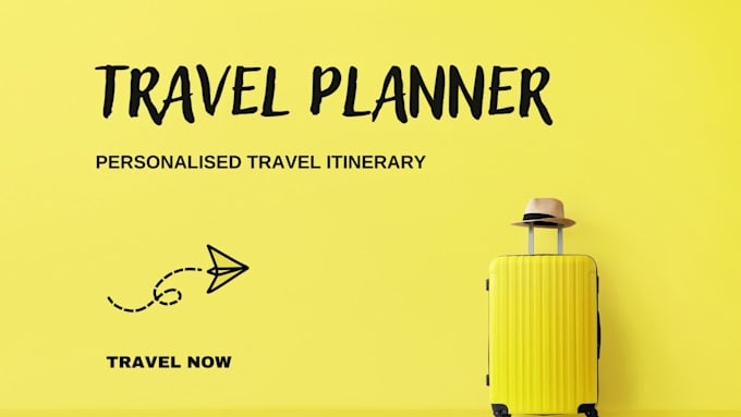 make fully personalised travel plan or travel itinerary