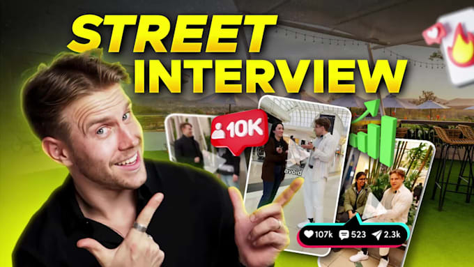 be your british creator for street interviews on tik tok