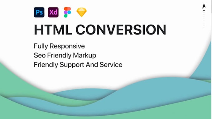 convert figma to HTML, PSD to HTML