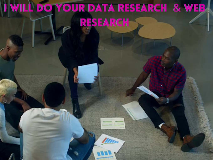 do data research for contacts,email and phone