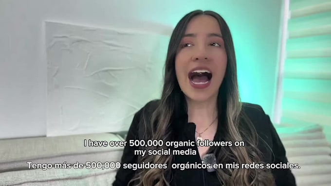 ugc videos in spanish and english