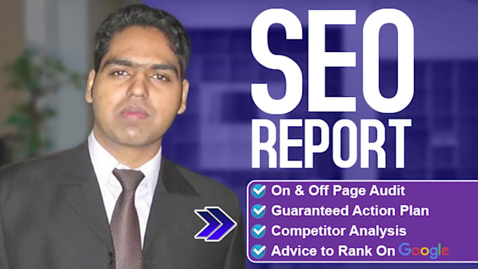 provide complete SEO audit report with action plan, competitor website analysis