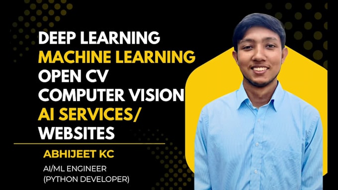 build custom ai ml, computer vision solutions using pytorch