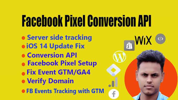 setup facebook pixel conversion API with better event match quality via GTM