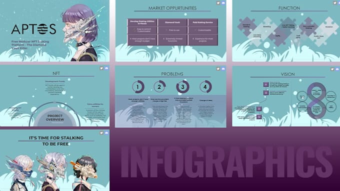 create high impact slides with custom graphics and visuals