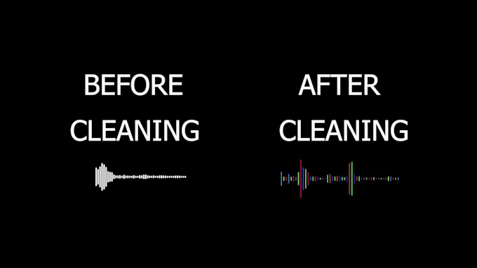 do audio edit, cleanup and fix sound in audio or video
