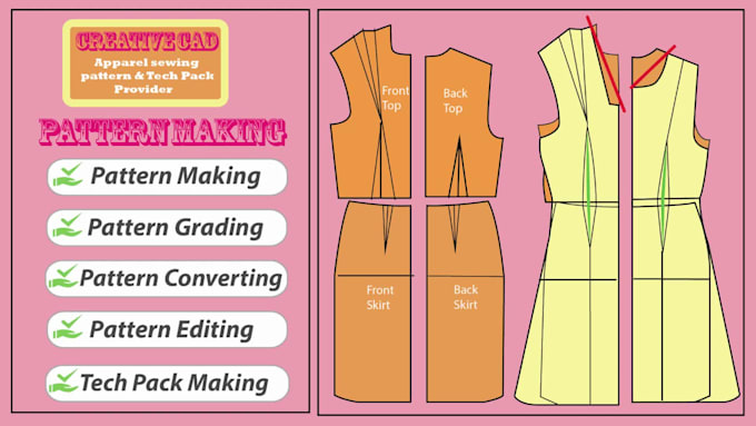 sewing pattern making for fashion design