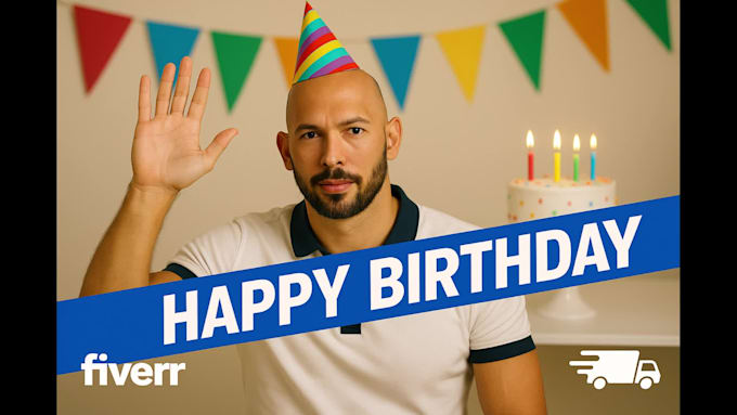 create a bold motivational birthday message in top g style